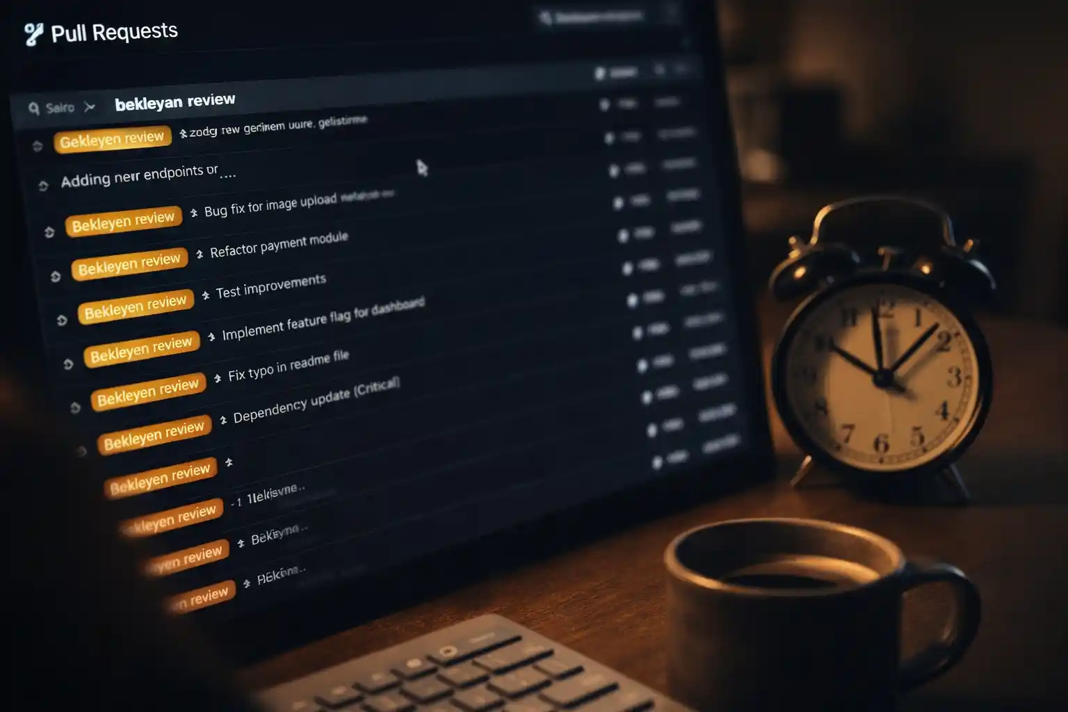 AI PR Review Darboğazı Alios REVIEW ve WAKLIYOG ile Akışı Yönetin