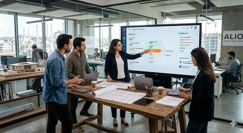 AEC Task Management: Role-Based Tracking via Alios Nodes