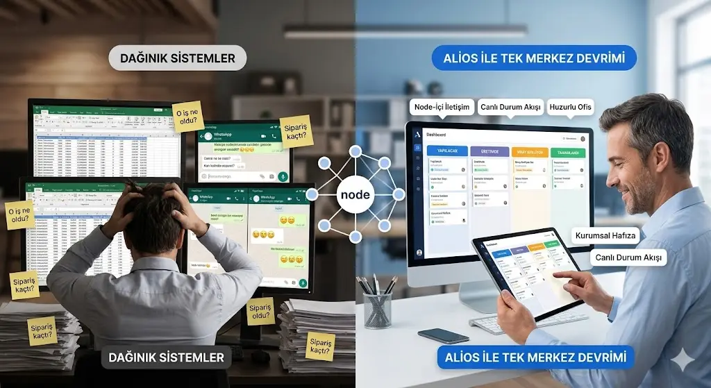 KOBİ’lerde İş Takibi Neden Dağılır? Alios ile Tek Merkez Çözümü